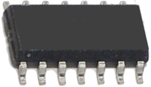 Микросхема LM224 SO14 счетверённый операционный усилитель общего применения 