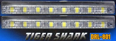 Дневные ходовые огни TIGER SHARK DRL-801 12VDC 4.8W .Цена за пару.