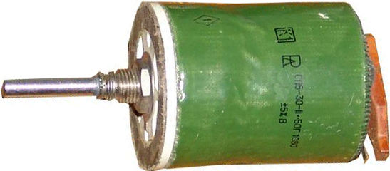 Резистор переменный  4k7 ППБ-50Г, демонтаж 