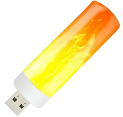 Светильник ''Пламя'' декоративный USB