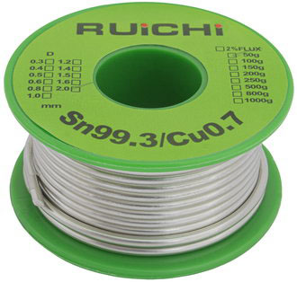   RUICH Sn99.3/Cu0.7 d2.0mm 50g c  