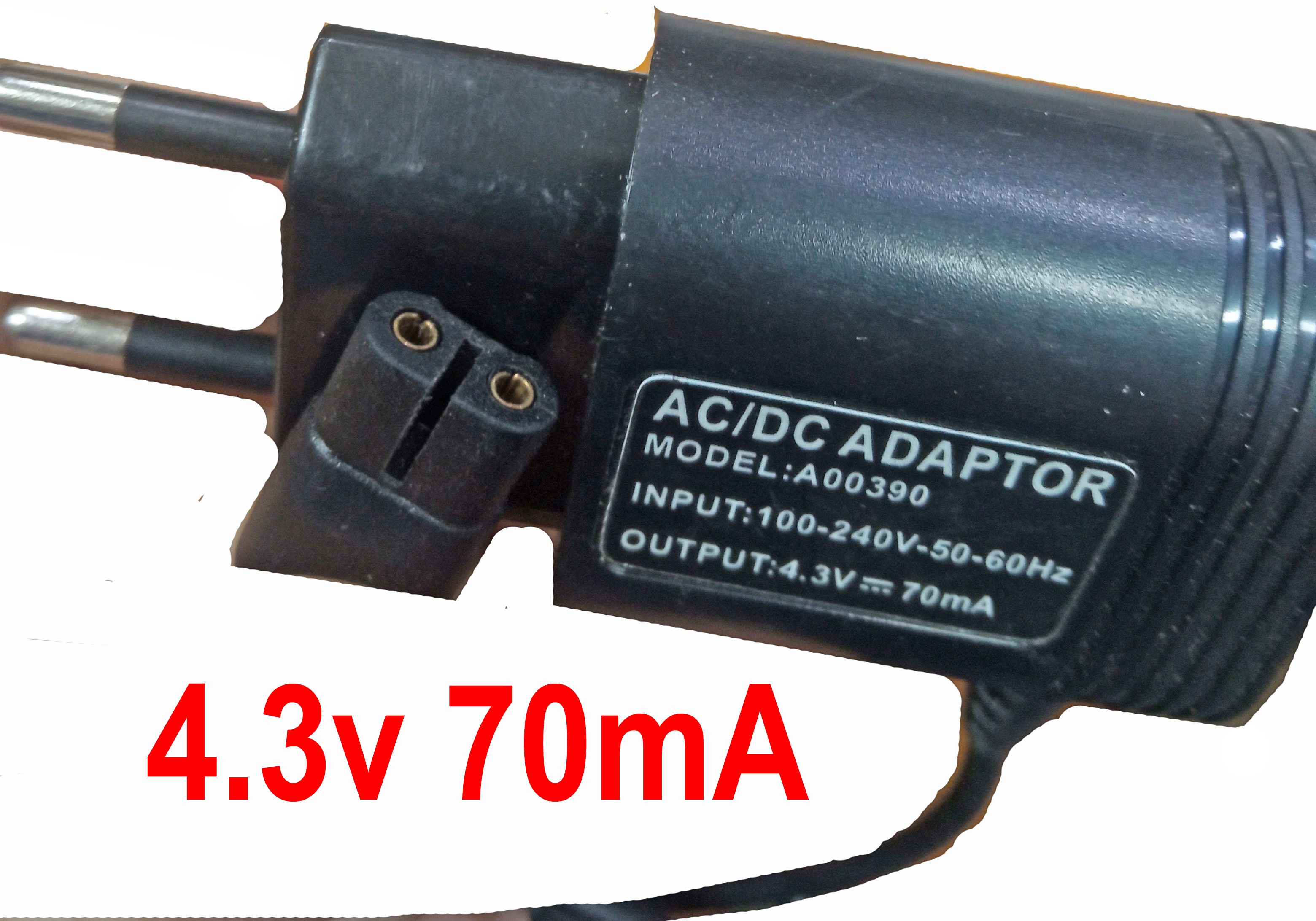   4,3v 0.070A  ,  -132