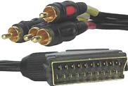 851(4)  SCART - 4RCA (in-out) 