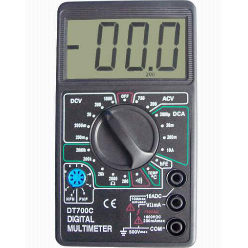 Мультиметр DT-700C (аналог M838), с термометром до 1370 гр. (БРАК)