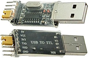 Преобразователь интерфейсов USB to TTL CH340 RUICHI, поддержка XP/WIN7,WIN8/ ANDRIOD/APPLE, 