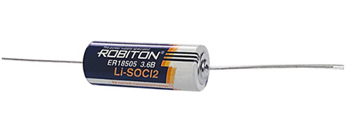Элемент питания литиевый ROBITON ER18505AX 3.6v с аксиальными выводами, 1шт. 