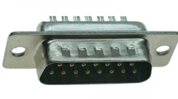 L09 Штекер DB-15m на кабель 15 pin 