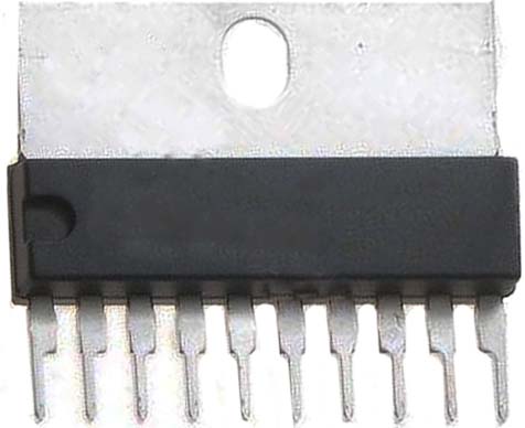 Микросхема LA4285  HSIP10-P2. 
