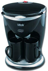 Кофеварка проточного типа VITEK VT-1503 450Вт, проточного типа, съемный фильтр, без чашек