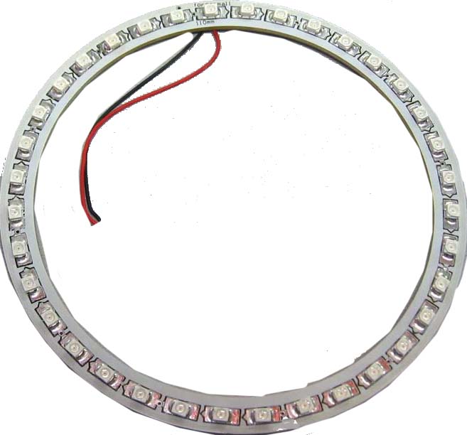 Кольцо светодиодное 36 красных свд 110 мм №128Б 