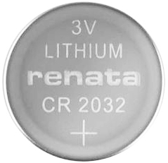 Элемент питания литиевый CR2032 RENATA 3v