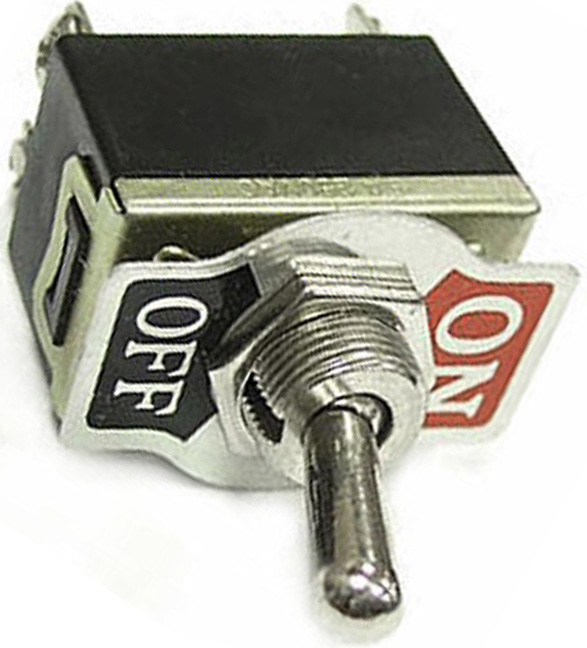 KU18c Тумблер KN3(C)-201 on-off 4 pin, 