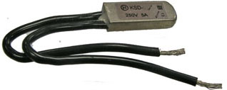 Термовыключатель KSDI- 80 250V 5A, 