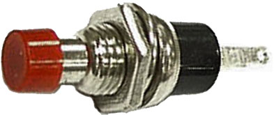 KK002a Кнопка PBS-10B-2 (on)-off на замыкание, без фиксации, ф=7 мм, 