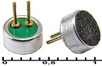Микрофон DG04522DD(-PC1033) ф=4.5 мм h=2.5 мм, 