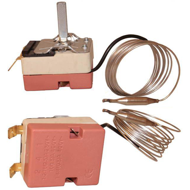 Терморегулятор для электрических духовок TR-134 50-300*C 250v 16A замкнутый 35*43*27.5мм 
