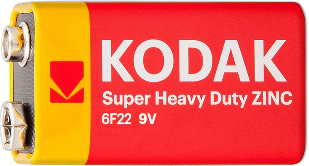 Батарея солевая KODAK 6F22 9v, 