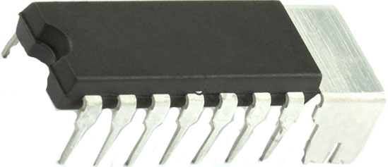 Микросхема CD1366CP (mPC1366CP) (UPC1366CP) dip14G 