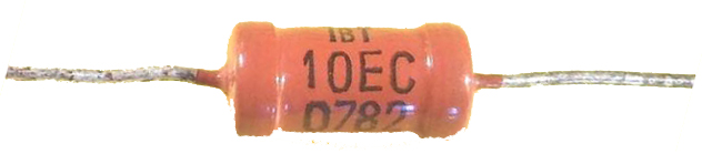 Резистор 1 Вт  10е Ом  ±10% 1 шт МОН 