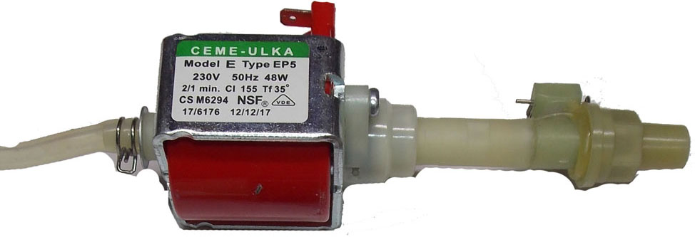 Насос (помпа) вибрационный для rофеварок CEME-ULKA Model E Tyie EP5 230v 50 Hz 48 W 