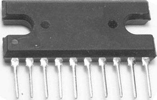Микросхема LA4603 SIP10F 13pin УМЗЧ для радио и кассетных магнитол. 