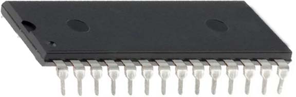Микросхема PIC16F876A-I/SP dip28 