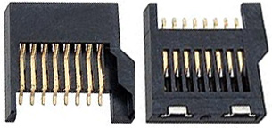 L70b Держатель micro-SD SMD 8pin 