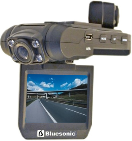 Видеорегистратор BLUESONIC DVR-D5 640x480, две камеры. без комплектности.