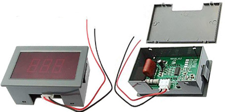 Вольтметр цифровой переменного тока YB5130 75-300VAC RED 
