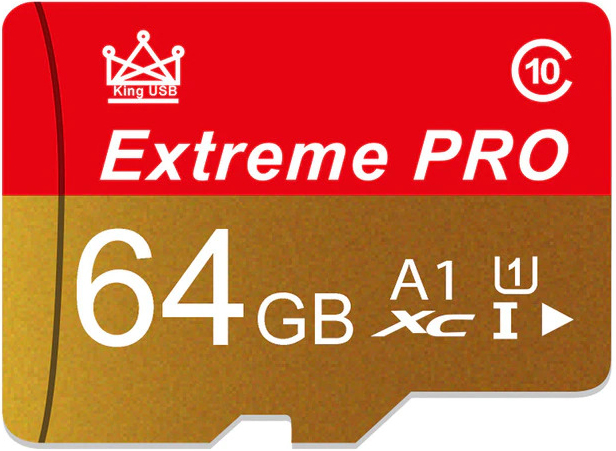 Флэш-накопитель инф. microSD 64Gb class 10 EXTREME PRO