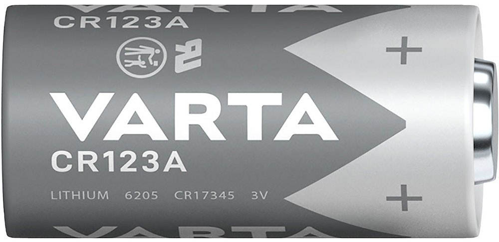 Элемент пит. литиевый CR123A VARTA PROFESSIONAL LITHIUM 6205 цена за 1шт. 
