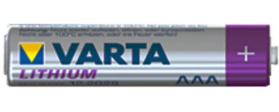 Элемент питания литиевый VARTA FR3 AAA Professional 1.5v, 1 шт. Работают до 8 раз дольше щелочных батареек. -40С до +50С, 