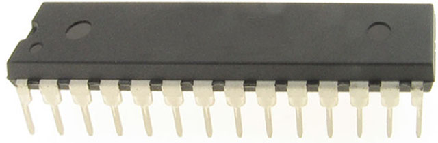 Микросхема PIC16F876-04I/SP dip28 