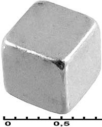 Магнит квадратный 6.35x6.35х6.35 мм (куб) N3