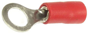 G052 Кольцо О 9,5x5,3мм обжим,(кабель 0,5-1,5мм2) RVL1.25-5 изол. 