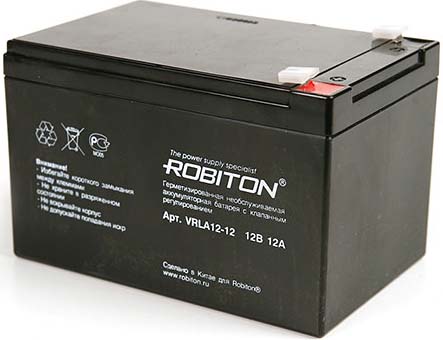 Аккумулятор ROBITON VRLA 12-12 12v 12Ah 