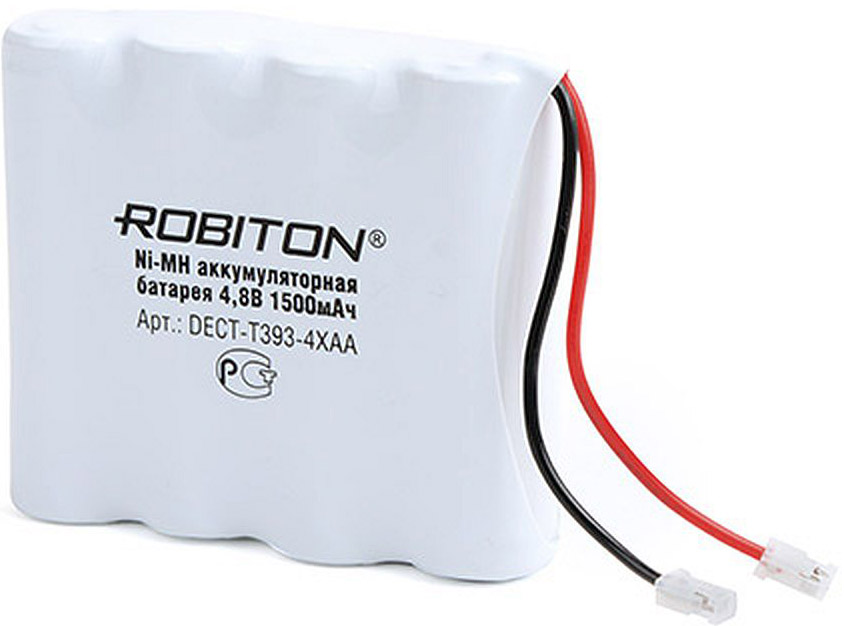 Аккумулятор ROBITON T393 1500mAh 4.8v для радиотелефона 