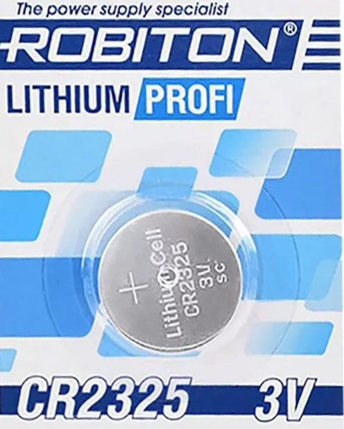 Элемент питания литиевый CR2325 ROBITON 3v