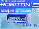 Батарея ROBITON 476A/4LR44/A544/PX28/V4034PX 6v 