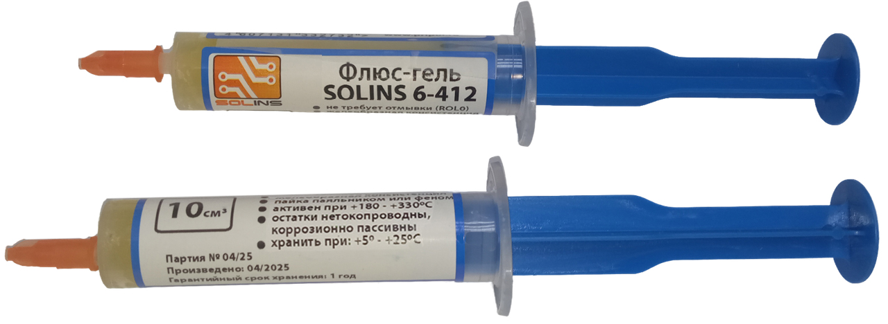 - BGA SOLINS FluxPlus 6-412-, EFD, 10 .