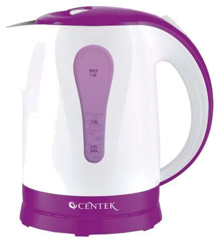 Чайник CENTEK CT-1007 1.8л, 2200 Вт, пластик