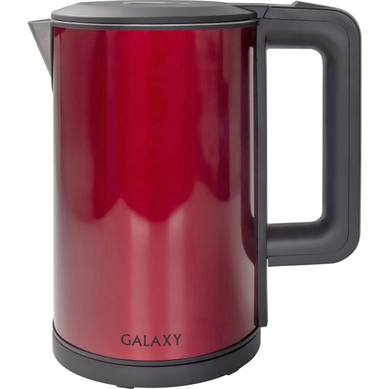 Чайник GALAXY GL0300 1.7 л, 2000W, термос-двойные стенки, вращается на подставке