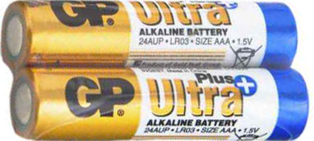 Элемент питания щелочной GP Ultra Plus LR3 AAA 1.5v, 1шт. 
