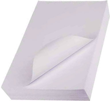 Бумага белая, формат A4 1 лист