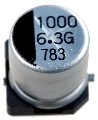 Конденсатор 1000мкф* 6.3в 85°  8х11 мм SMD, 