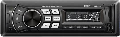 Авто MP3 MYSTERY MAR-929U 4x50Вт / USB/ SD/ AUX/ FM/ 2RCA белая подсветка