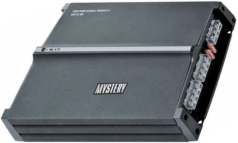  MYSTERY ML 4.75 4x75W (4x150W) 4 , 4x100W (4x200W) 2   2x150W (2x300W) 4 . 10-20000Hz,