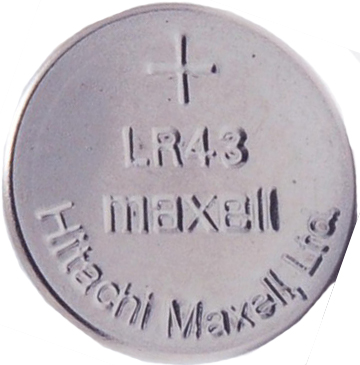 Элемент питания G12/386A/LR43/186 пуговичный MAXELL 1,5 V