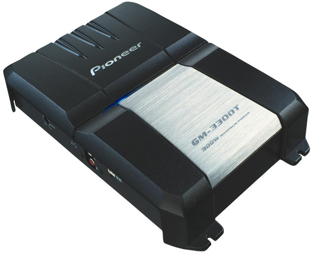 Усилитель PIONEER GM-3300T 2x60 Вт 4 Ом/ 2x75 Вт 2 Ом, 10 Гц - 70 кГц, класс AB,