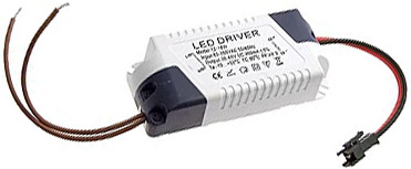Драйвер светодиодный LD 8-12W: 85-265 VAC -> 24-42 VDC, 300mA, IP33, 